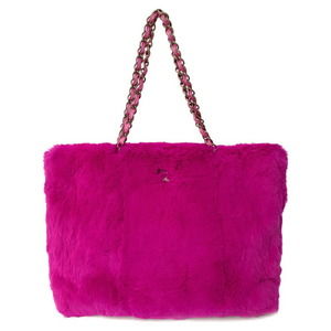 Chanel Fur Chain Tote Bag
